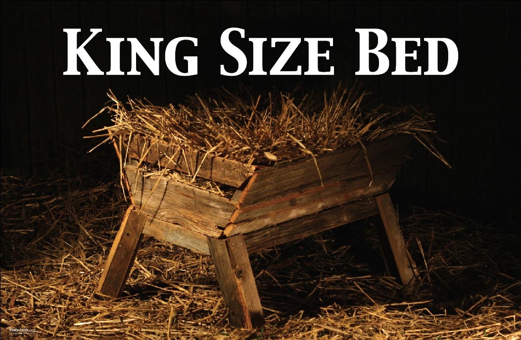 Christmas king-size bed