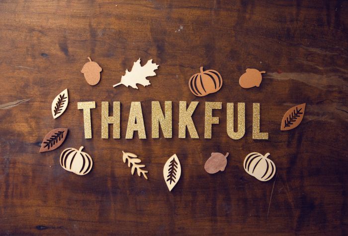Thanksgiving gratitude
