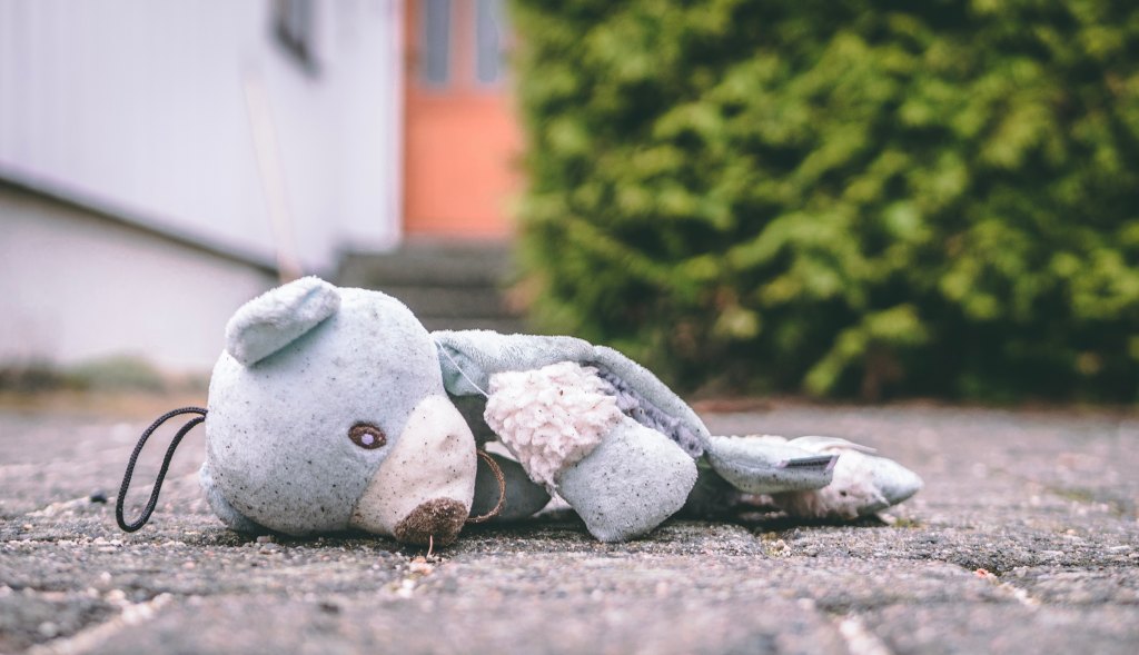 Teddy bear, lost childhood, children, sadness, sexual abuse crisis