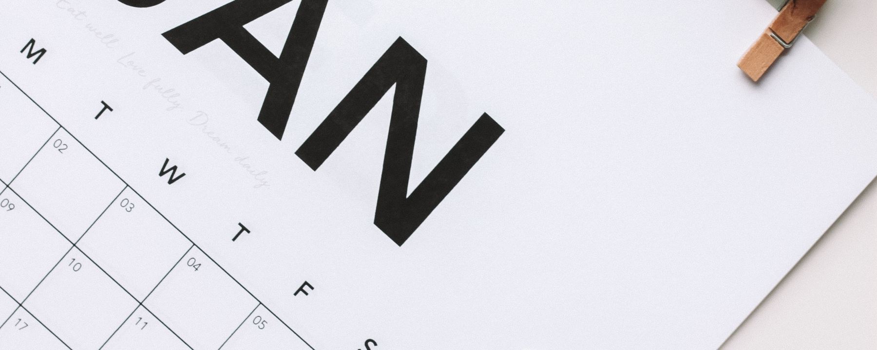 New Year's resolution